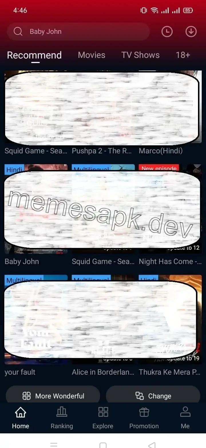 Screenshot of Memes APK By memesapk.dev