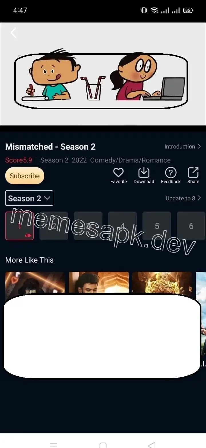 Screenshot of Memes APK High-Definition Streaming